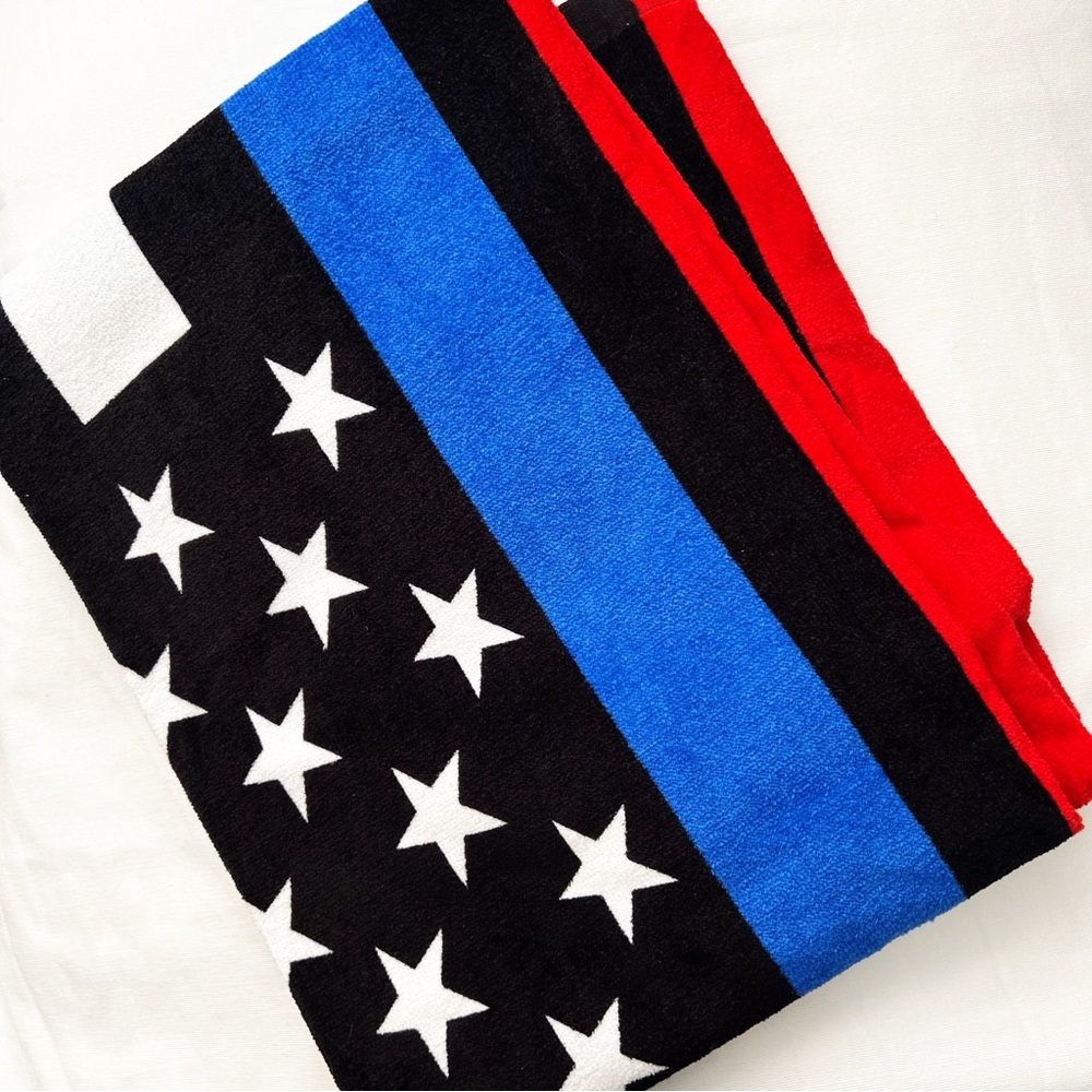 ◼️AMERICAN USA FLAG BEACH TOWEL